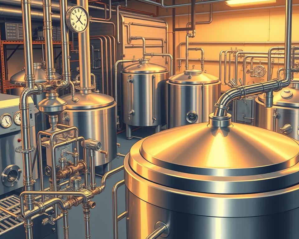 beer brewing equipment