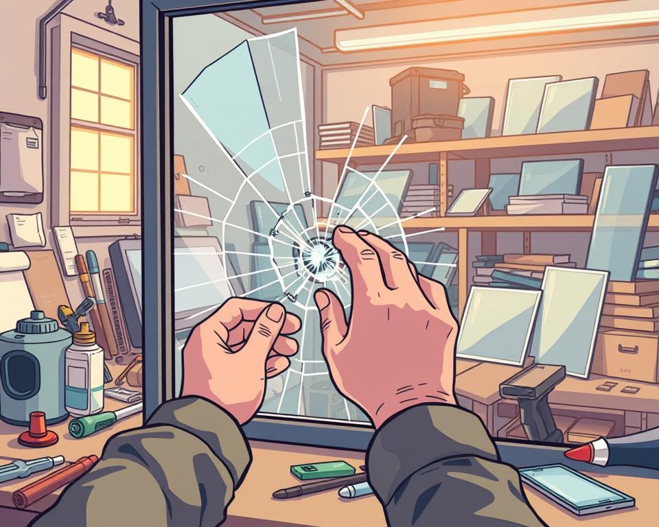 broken glass window repair