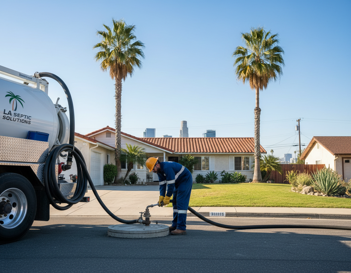 septic tank pumping LA