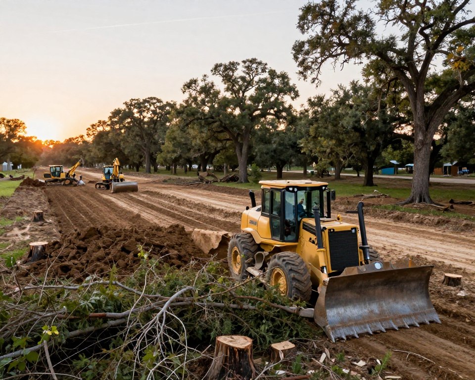 Land Clearing In Eagle Mountain TX