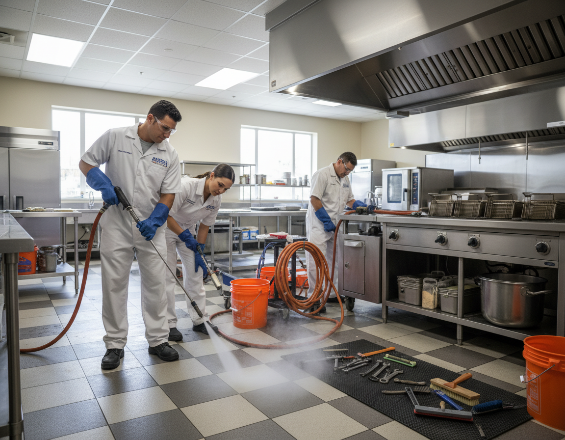 Grease Cleaning Pros in Covina