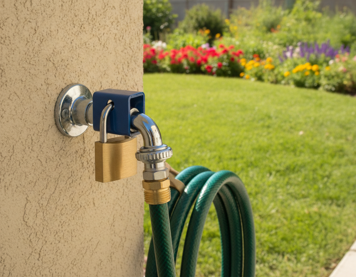 Locking Hose Bib